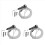 Graver Handle Hand Piece for Engraving Machine Pneumatic Jewelry Making Tools 3 Set 1