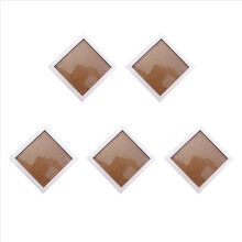 5X Square Thick Pine Wood Photo Frame Wall Picture Frame(White, 6 Inch)