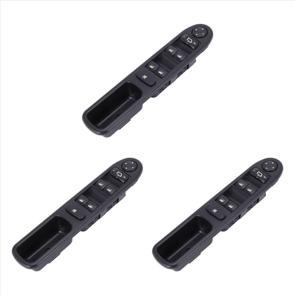 3X 6554.Kt 6554Kt Lhd Window Control Switch Electric For 307 Break 00-14 307Sw 02-14 307Cc 03-14 4853066919047