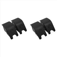 2Pair 8V0887187 Car Seat Hook ISOFIX Cover Trim Child Restraint for A3 V8 2015-2023 Black Isofix Slot Cap