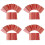 64 Pack Cedar Blocks for Closet,Red Cedar Blocks for Storage, Aromatic Cedar Blocks for Closet and Drawer 1