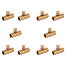 10-delige gouden koperen cello Wolf Tone Eliminator Wolfe Tone Mute Suppressor voor Cello Gold