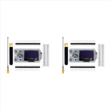 2X SX1276 SX1278 ESP32 LoRa 868MHz/915MHz 0,96 inch blauw OLED-scherm Bluetooth WIFI Kit 32 ontwikkelbord