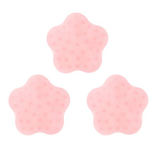 Tapete esfoliante para os pés com ventosas antiderrapantes, esfoliante de parede para chuveiro com tecnologia premium de silicone para esfoliação