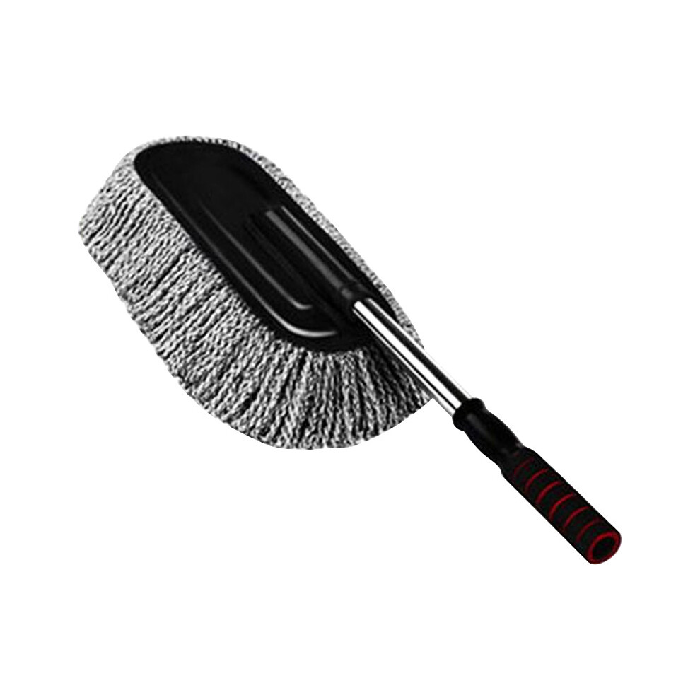 Microfiber Car Duster, Exterior Scratch-Free Cleaning Solution, Retractable Handle For Accessing Challenging Areas, Zero Harm To Your Car's Finish 9198585346352