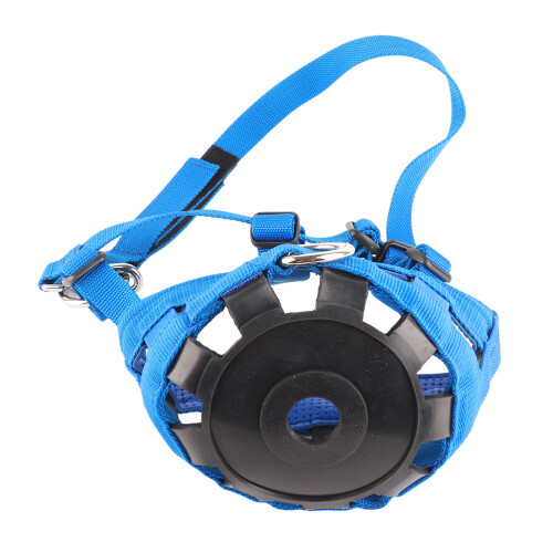 Equine Grazing Control Mask With Airflow System, Comfort Lined Horse Feeding Muzzle, Adjustable Breathable Muzzle With Anti Chew Base 1
