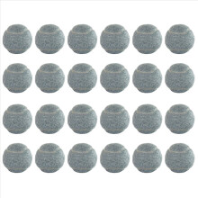 2 almohadillas protectoras para patas de mesa de tenis, tamaño pelota de golf, precortadas, para riel deslizante, funda protectora.