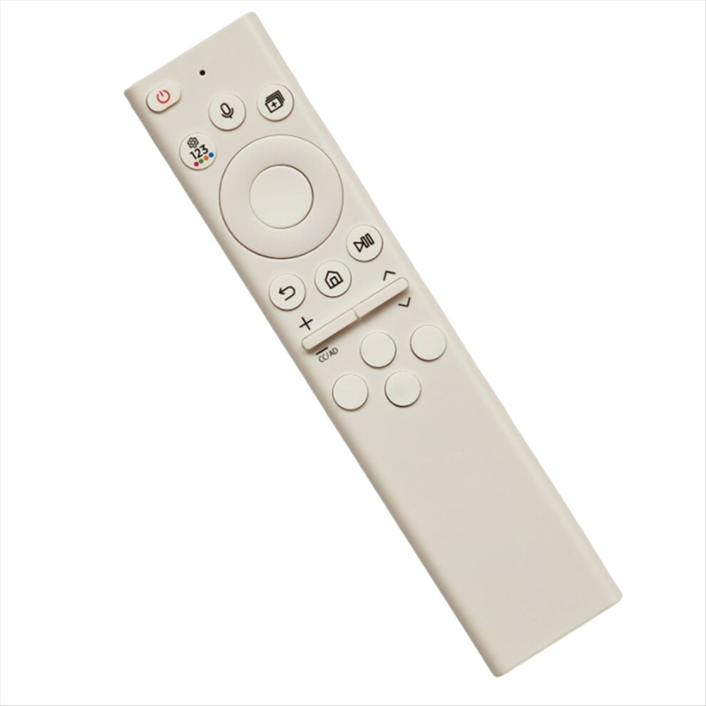 Bn59-01391A Solar Voice Remote Control For Frame Tv Remote Control With Bluetooth Rechargeable Solar Cell White 4853066906535