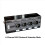Extensor de cabo de rede XLR de 3 pinos e 4 canais com 3 peças, extensor de sinal de rede DMX512, macho. 4