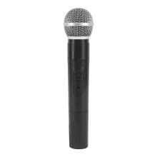 Zabawkowy mikrofon do karaoke dla dzieci, plastikowy rekwizyt, mikrofon z efektem symulacji, lekka konstrukcja, impreza kostiumowa, odgrywanie ról,