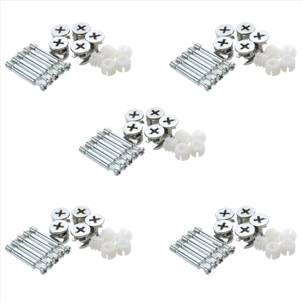 Furniture Cam Fitting With Dowel And Pre-Inserted Nut (Set Of 25) 4853066913465