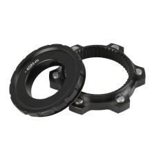 Universal Disc Brake Center Lock Adapter For Bicycles, Easy To Install Lightweight Design Aluminum Alloy Material Reliable Braking Durable Constructio