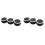 6Pcs AC Switch Knob Air Conditioning Heat Control Knobs for Platz Vios Vitz Yaris X Black 1