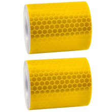 Verbessern Sie die Sicherheit bei Nacht mit reflektierendem Klebeband, gut sichtbarem Warnband für Verkehrs- und Baustellenbereiche