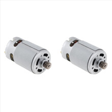 2X GRS550VC 14 Teeth DC Motor 21500-29000RPM Lithium Drill Motor DC 12V for Rechargeable Electric Saw Screwdriver