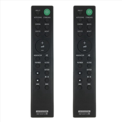 2X -AH411U Τηλεχειριστήριο Ανταλλακτικό για Soundbar HT-S100F HT-SF150