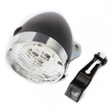 Vintage fietsverlichting, waterdichte retro fietskoplamp van hoogwaardig ABS, eenvoudig te installeren, optimale lichtopbrengst voor nachtritten,