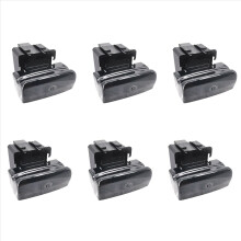 6x Elektronischer Handbremsschalter für PKW 3008 470702 470703 470706, Schwarz glänzend