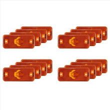 16Pcs Car Side Light Turn Signal Indicator Light for Daily 2006 2007 2008 2009 2010 2011