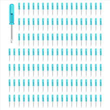 200PCS Mini Slotted Screwdriver, 2.0mm Flat Head 45mm Length for Small Appliances Repair