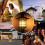 5X LED Flame Effect Light Bulb E27,Decorative Flickering Realistic Fire Lights Bulb,Festival Decoration Lamp,Black-B 2