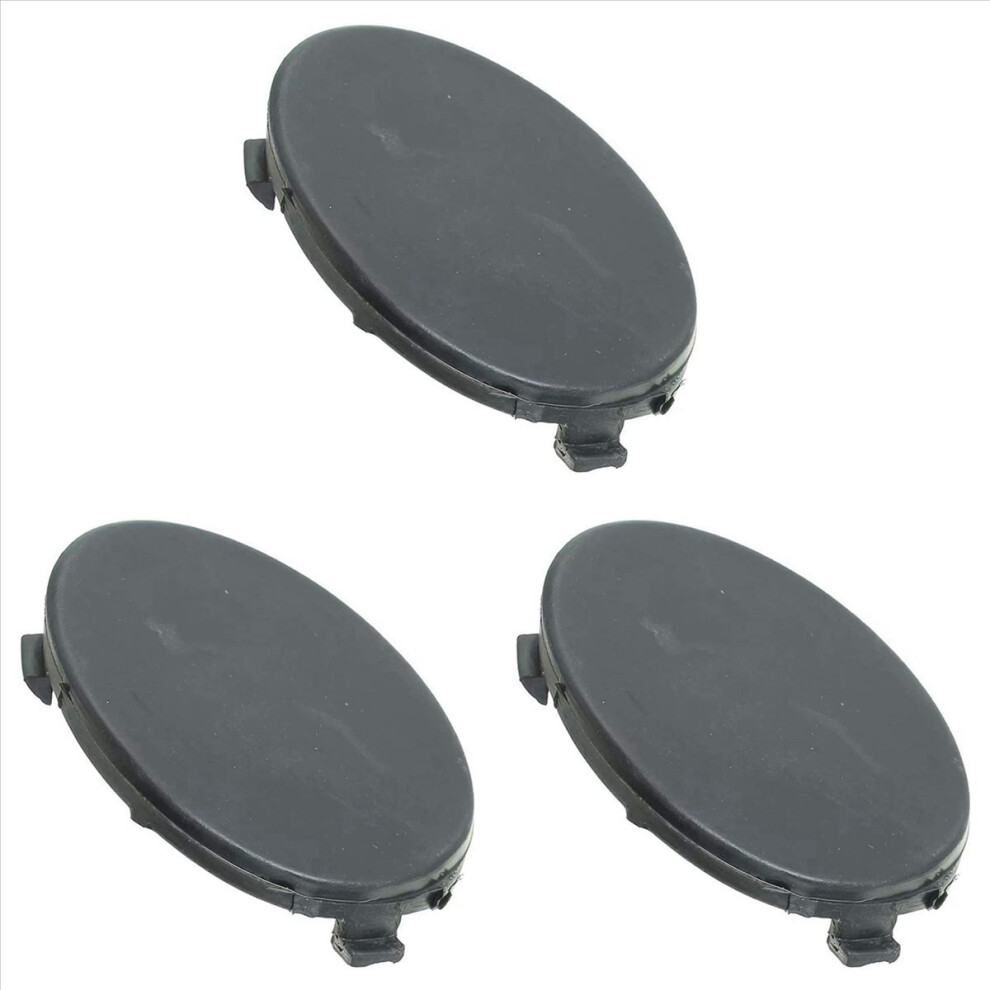 3X Car Front Bumper Tow Hook Cap Cover For For Focus Mk2 For C-Max 2007-2011 8M5117a989aa Black 4853066927905