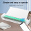3x draagbare printers Draadloze A4 thermische printer Inktloze zakfotodocumentprinter Bluetooth-reisprinter voor thuis 5