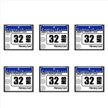 6X 32MB Compact Flash Memory Card for Camera, Advertising Machine, Industrial Computer Card
