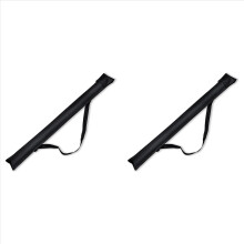 2X Pool Stick Carrying Cue Bag,32Inch Snooker Billiard Stick Rod Carrying Bag for Protecting the 1/2 Billiard Stick