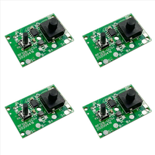 4X 1.2V Solar Lamp String Control Board Circuit Board with Switch Solar Street Light Control Panel Controller Module