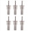 6X Home Brewing Inline Oxygenation Diffusion Stone Aeration Stone 1/2 Npt Carbonation Stone 1