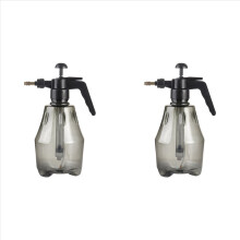 2 bombas de aire manuales transparentes para regar plantas de jardín y flores.