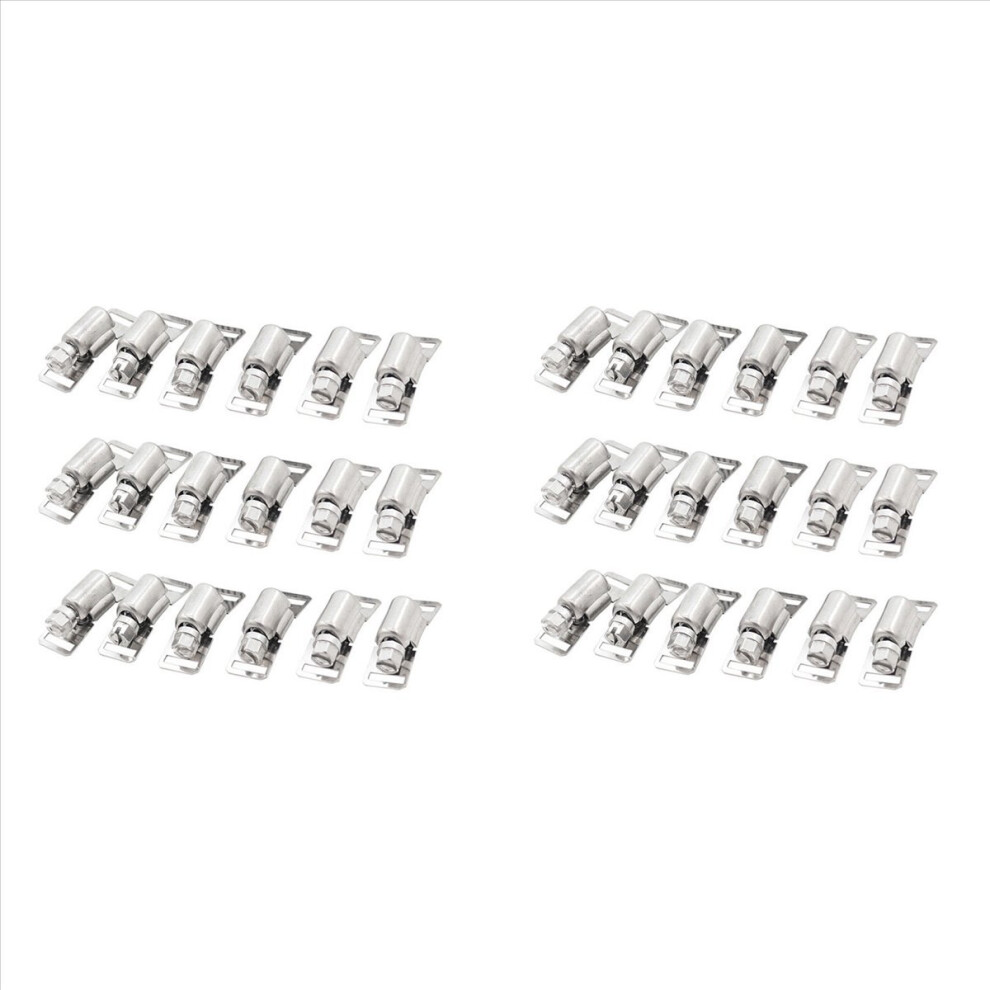 36X Reuse Clamps Hose Fasteners Stainless Steel Worm Clamp Fasteners 304 Clamps Head Buckle 4853066928520