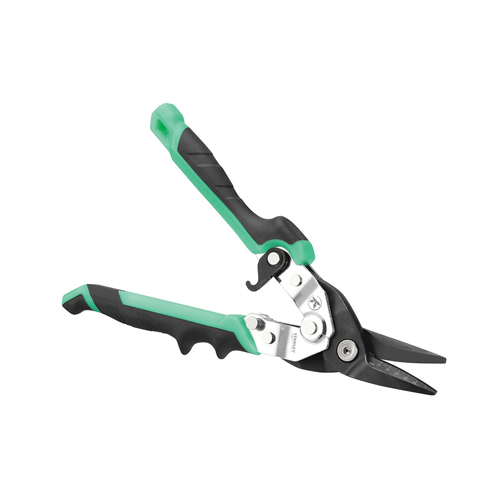Stanley Tools FMHT73757-0 FatMax Green Ergo Aviation Snips Right Cut 250mm (10in)