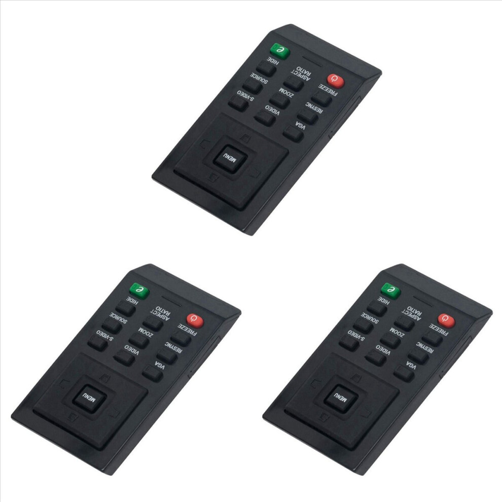 3X Replace Remote Control For Projector X1161p X1161pa X1261p X110p H110p X1161n 4853066928568