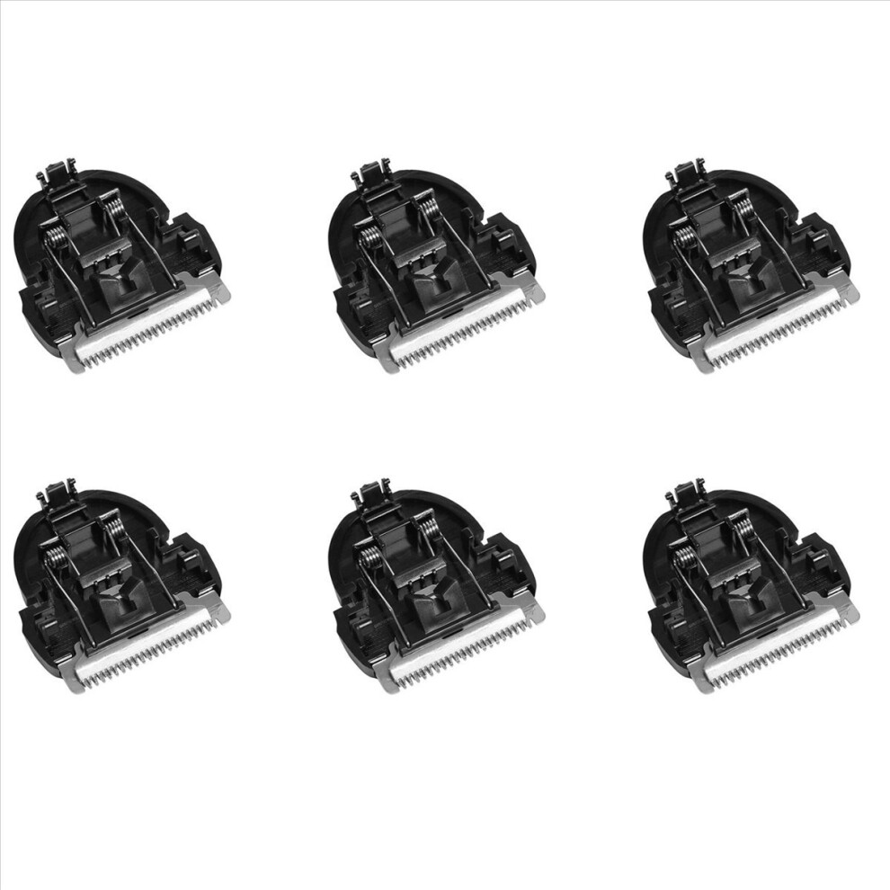 Black 6X Hair Trimmer Cutter Barber Head Suitable For Qc5130 Qc5115 Qc5120 Qc5125 5135,