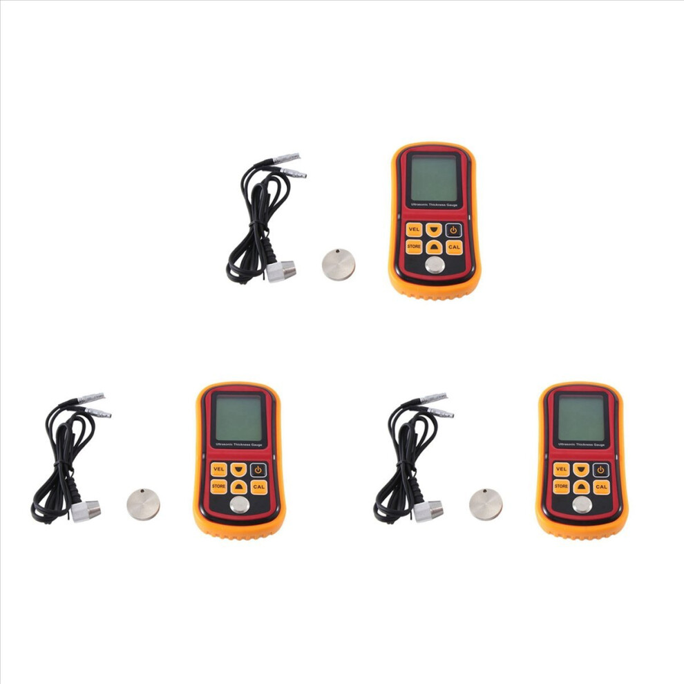 3X Ultrasonic Thickness Gauge Gm100 1.2-225Mm(Steel) Digital Lcd Ultrasonic Thickness Meter Tester Gauge 0.1Mm 4853066926786