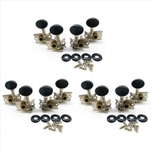 3x stempennen, tuners, stemmechanieken 2R 2L voor 4-snarige ukelele, gitaar, basgitaar, onderdelen, reparatiegereedschap, kits, accessoires