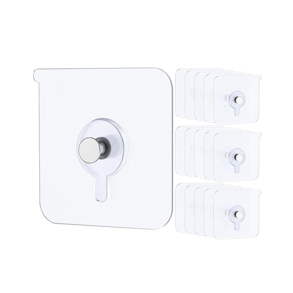 Adhesive Picture Hooks 33 Lbs Load Heavy Duty Picture Hangers Without Nails Adhesive Wall Hooks For Hanging 30Pcs 4712677236427