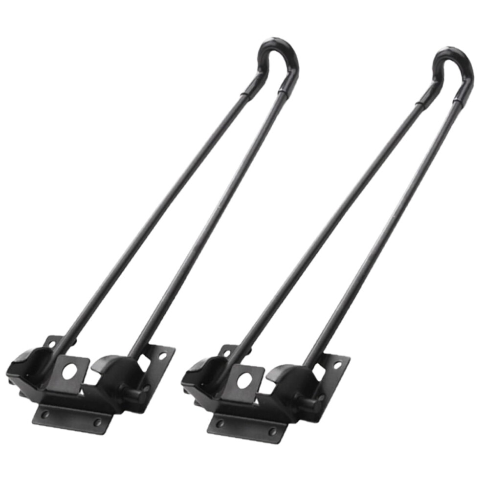 2Pcs Durable Iron Folding Table Legs For Desks Cabinets Dining Tables Space Saving Design 9001264100827