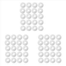 60 stuks 1/2 inch flens waterleiding afdekking decoratie 16 mm witte buis afdekking muur buis decoratie radiator