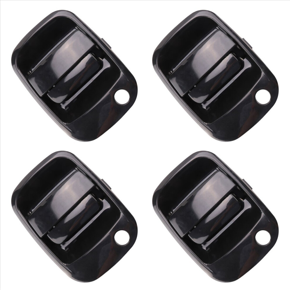 4X Car Door Handle Outside The Door Is Suitable For Starex H1 2005-2007 83660-4A500 Black 4853316756453