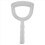 4X Meat Scraper Bone Dust Scraper Bone Scraper White Poly Scraper Bone Dust Remover Square Bone Dust Scraper 3