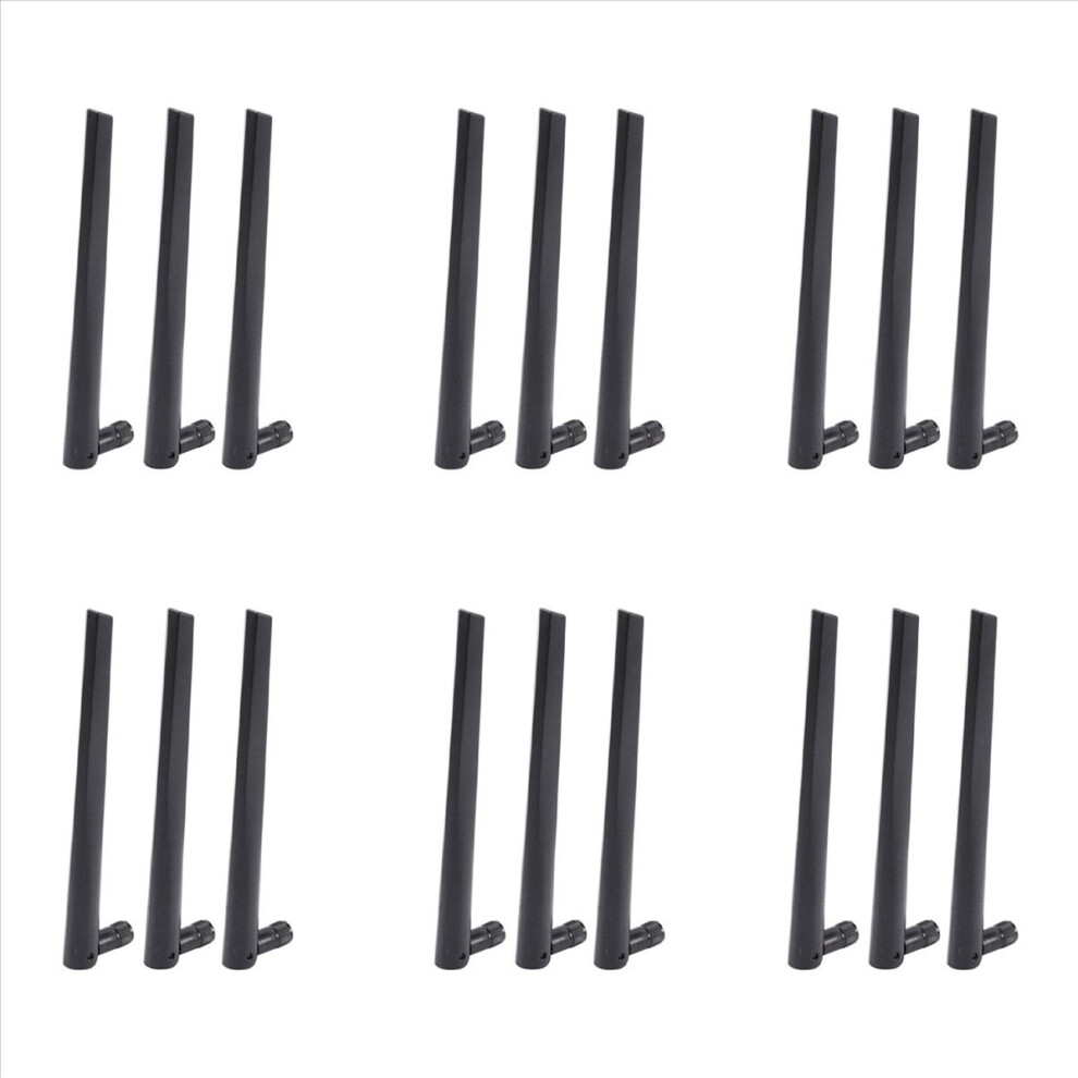 18 Pcs New Metal Wifi Antenna Of Rp-Sma Interface With 5Dbi 2.4G/5G Dual-Band Wireless Wifi Antenna For Rt-Ac68u 4853316762751