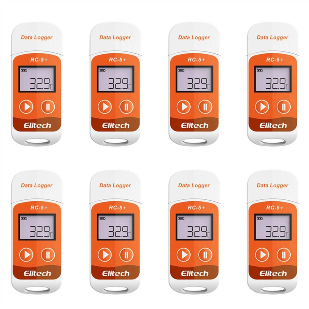 4X Rc-5+ Pdf Usb Temperature Data Logger Reusable Recorder 32000 Points For Refrigeration, Cold Chain Transport 4853316755746