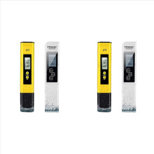 2X pH meter a TDS meter, digitálny tester kvality vody, meranie 0-9990 PPM, EC a teploty 0,01 pH s vysokou presnosťou