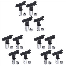 12 stuks omkeerbare airless verfspuitmondstukken, onderdelen voor airless spuitmachines (215.315.417.523)