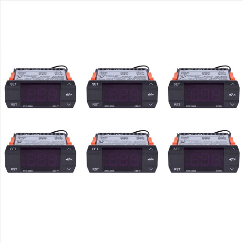 6X -3000 110V-220V 30A Digital Temperature Controller Thermostat with Sensor Controlling Tool