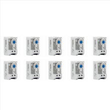 10X KTS011 NO Normaal open instelbare mechanische temperatuurregelaar kastthermostaat DIN-rail, gebruikt voor koeling