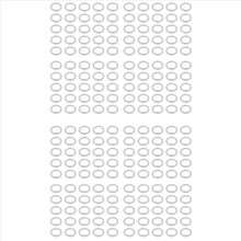 200er-Packung Skateboard-Standard-Speed-Unterlegscheiben für Skateboard-Achsen zur Optimierung der Kugellagerleistung